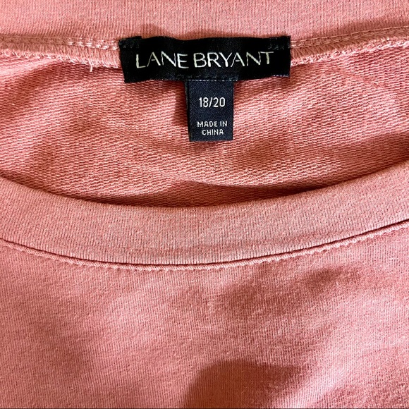 Lane Bryant Cold Shoulder Tie Bell Sleeve Top - Picture 11 of 12